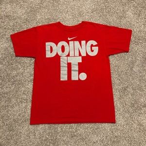 Nike “Doing It” Red T-Shirt